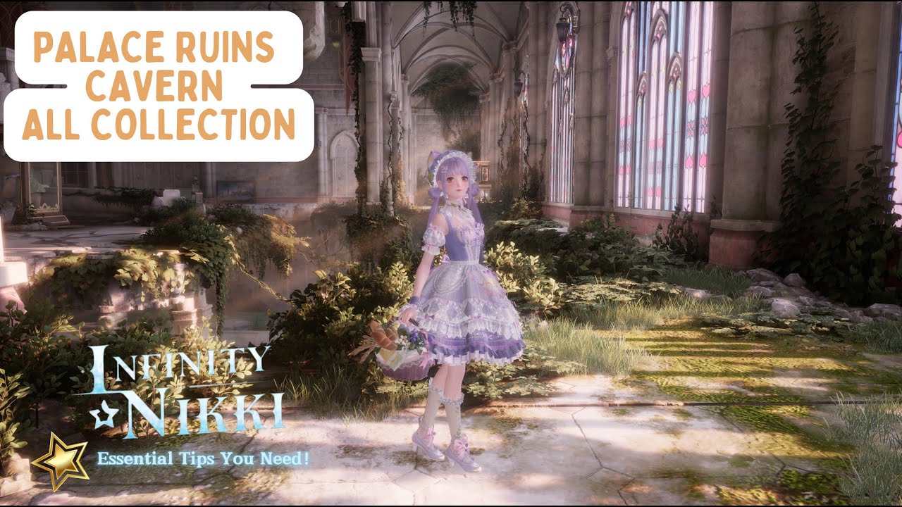 Queen's Palace Ruins Cavern All Collection -Whimstar & Dew of Inspiration | Infinity Nikki 1.3