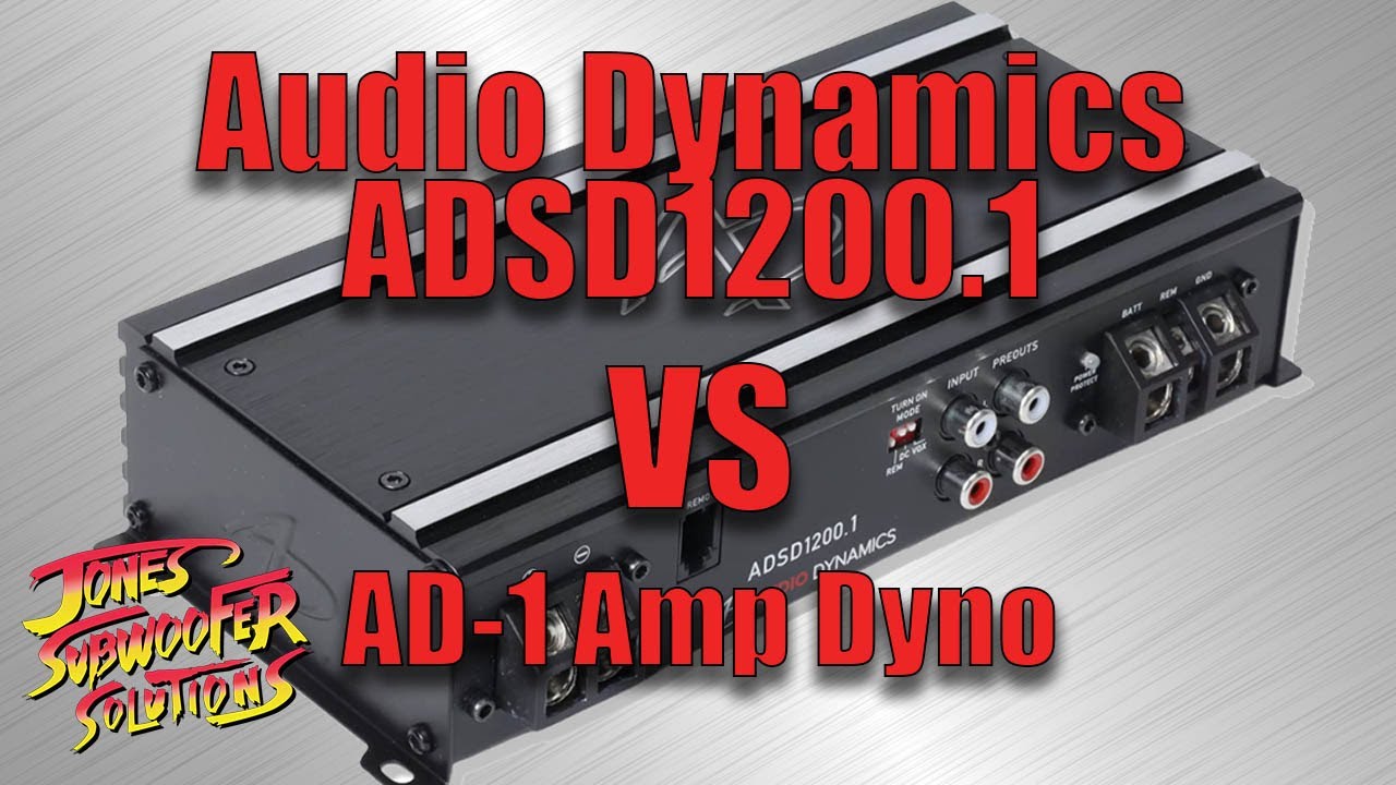 AD-1 Amp Dyno Audio Dynamics ADSD1200.1 by Jones Subwoofer Solutions JSS