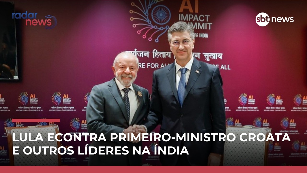 Lula se encontra com líderes e intensifica negociações na Índia #RadarNews