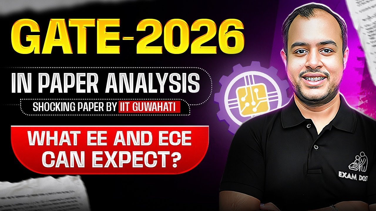 GATE 2026 IN Paper Analysis | Shocking Paper by IIT Guwahati | Ankit Goyal | One Man Army