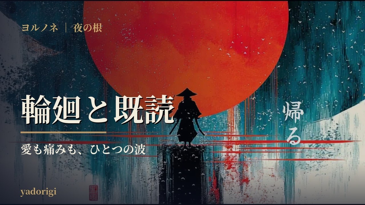 夜の音楽『輪廻（りんね）と既読（きどく）』ヨルノネ(夜の根)・人間(猫)は音(気配)で居場所を作る。#ADHD#ヨルノネ#ミュージックビデオ#和楽器#神楽