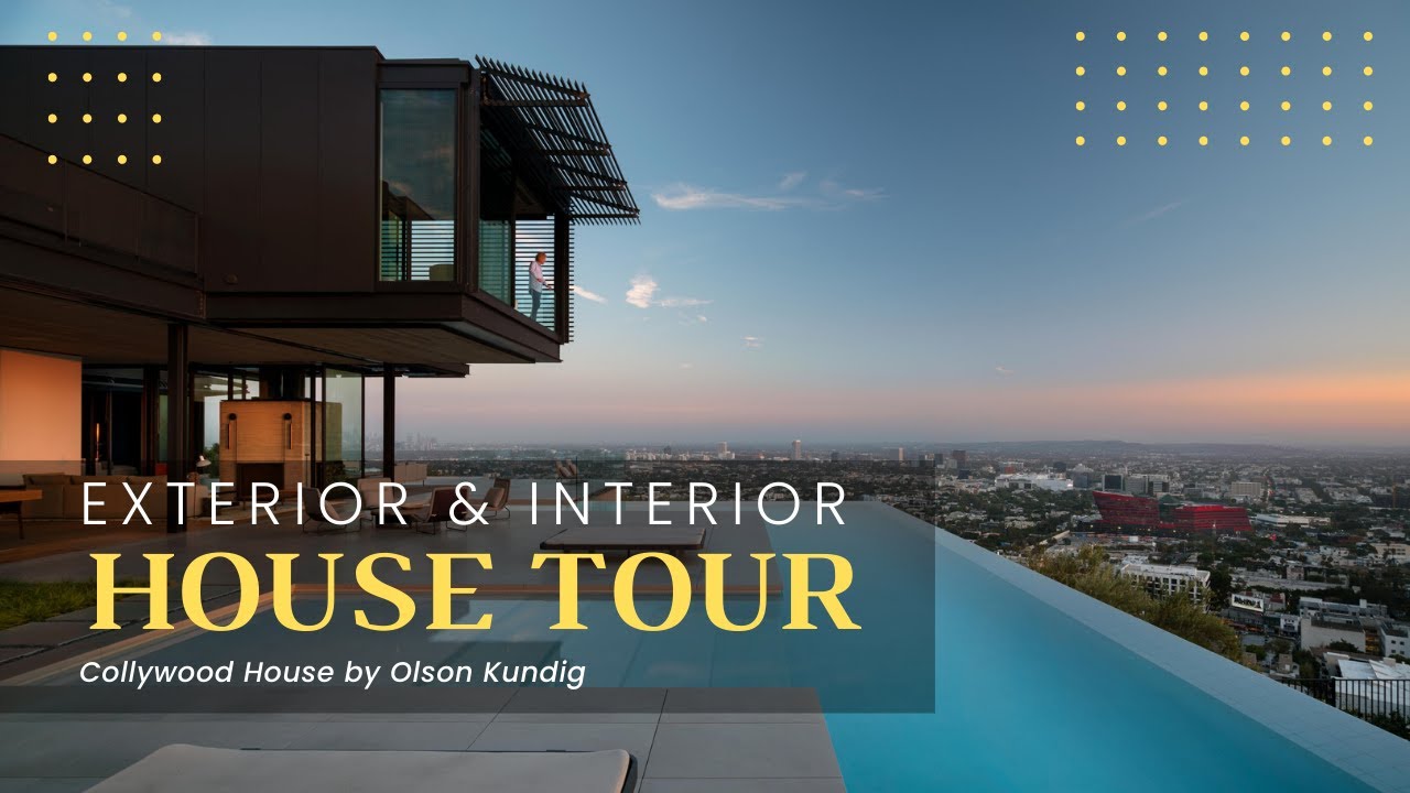 Collywood House - High-Tech West Hollywood Home Design ze spektakularnymi widokami