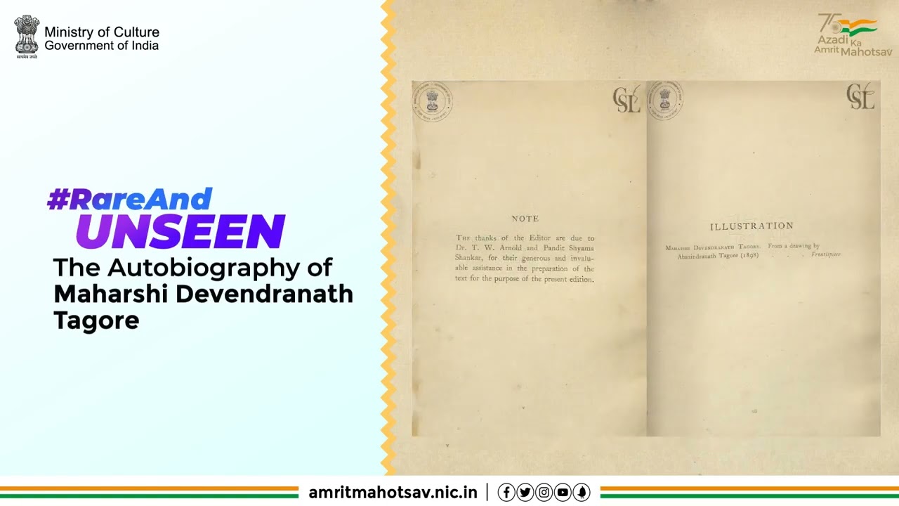 A tribute to  Maharshi Devendranath Tagore on his death anniversary. #RareAndUnseen