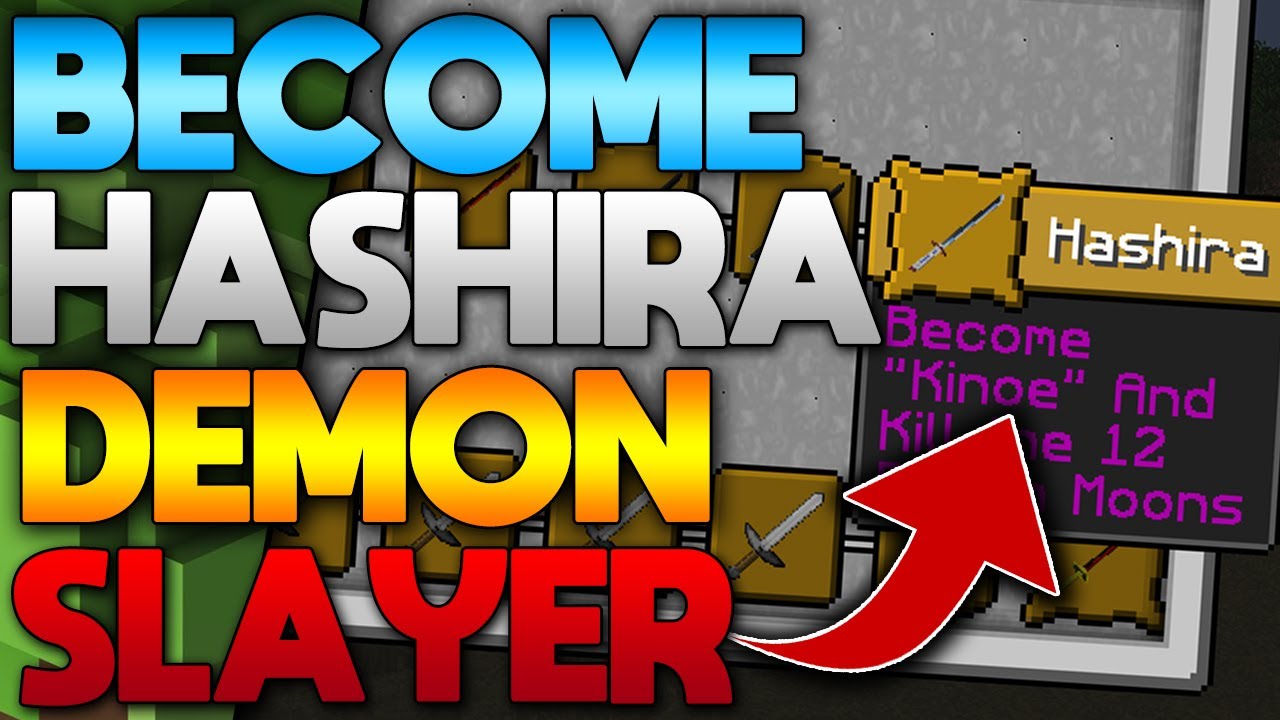 How To Become Hashira In Demon Slayer Minecraft Mod 1.16.5 (2022)