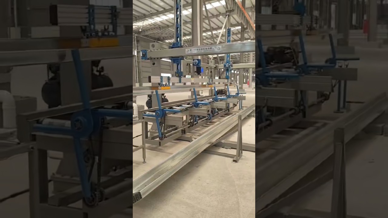 Z purlin roll forming machine with auto stacker