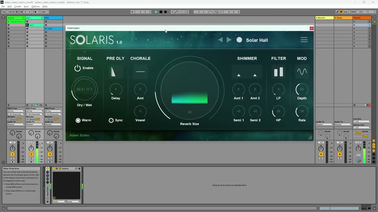 Adam Szabo Solaris plugin teszt