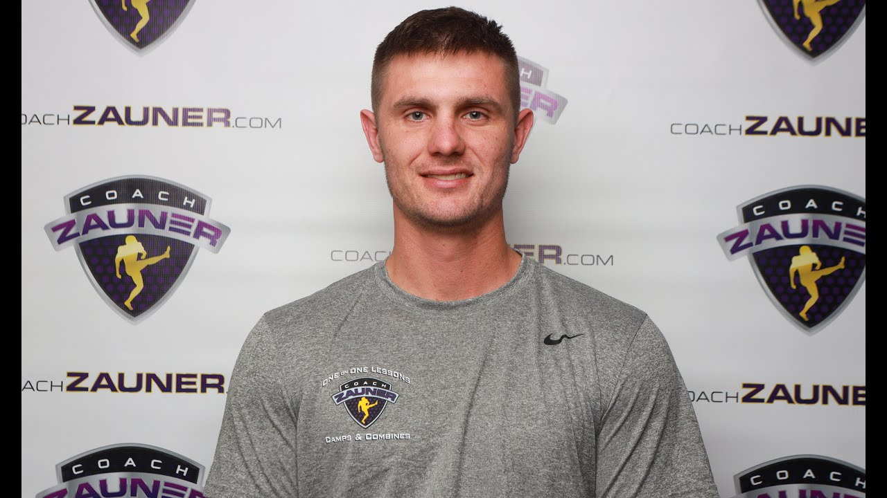 Brandon Aubrey's Kicking Workout at Coach Zauner's 2023 Free Agent Combine