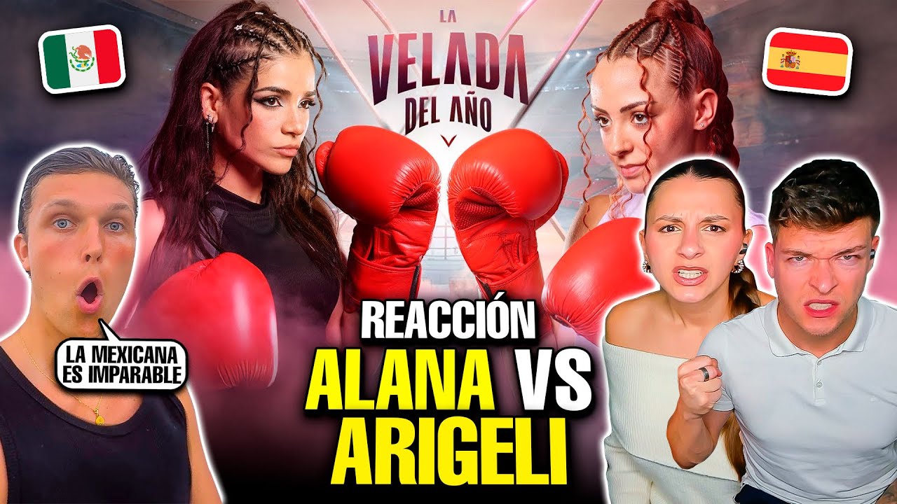NADIE PUEDE CON LA MEXICANA!! 😱🇲🇽 Reacción Alana vs Arigeli