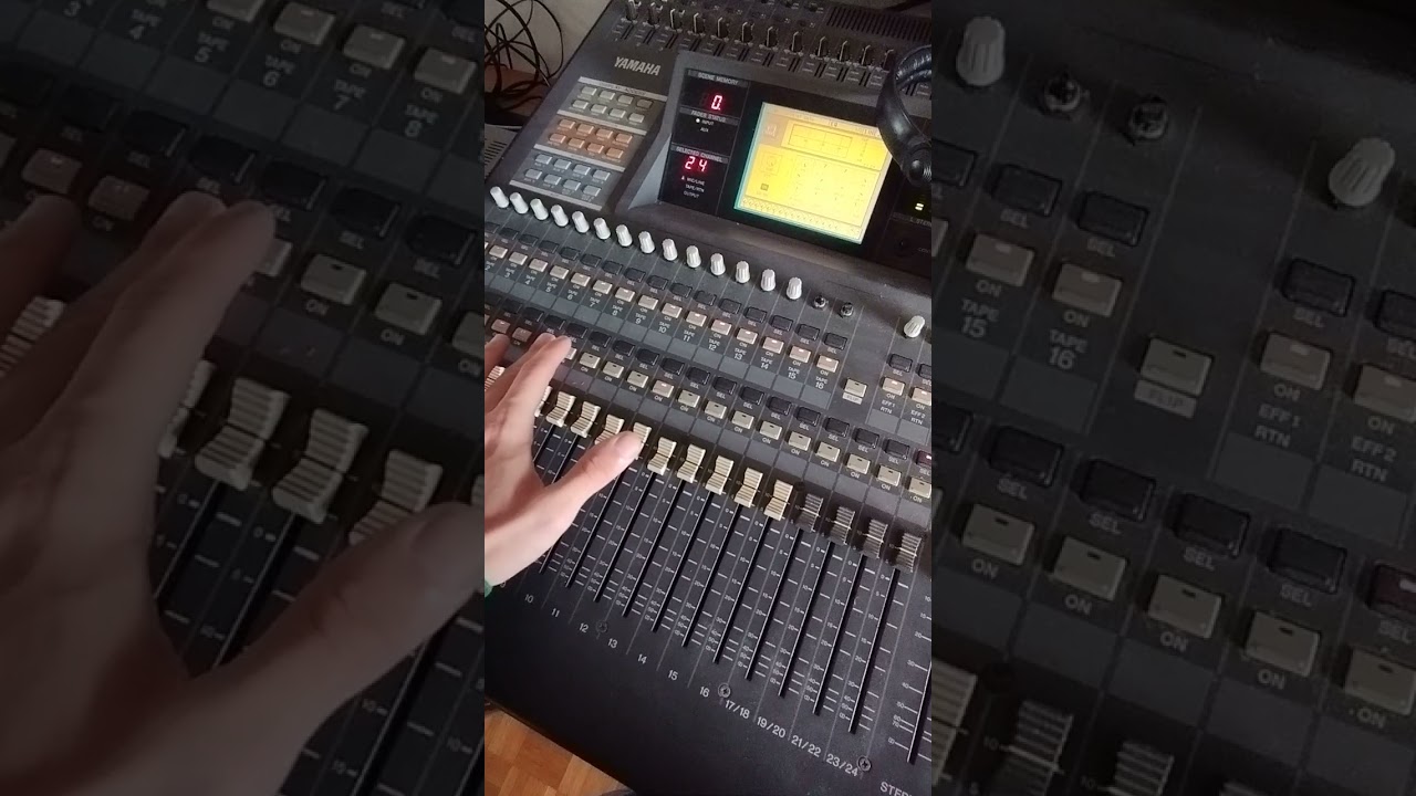yamaha O2r hissing noise problem from master out