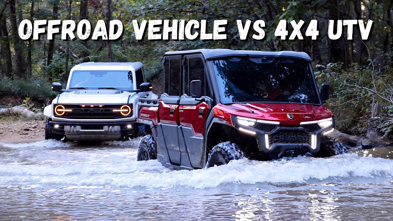 Новый Ford Bronco Raptor против CFMOTO U10 Pro Highland XL | Езда по бездорожью
