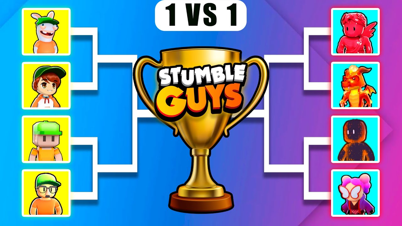 Mr. STUMBLES vs RED SPECIAL skins Tournament 🔥Stumble Guys 1 VS 1 Battle