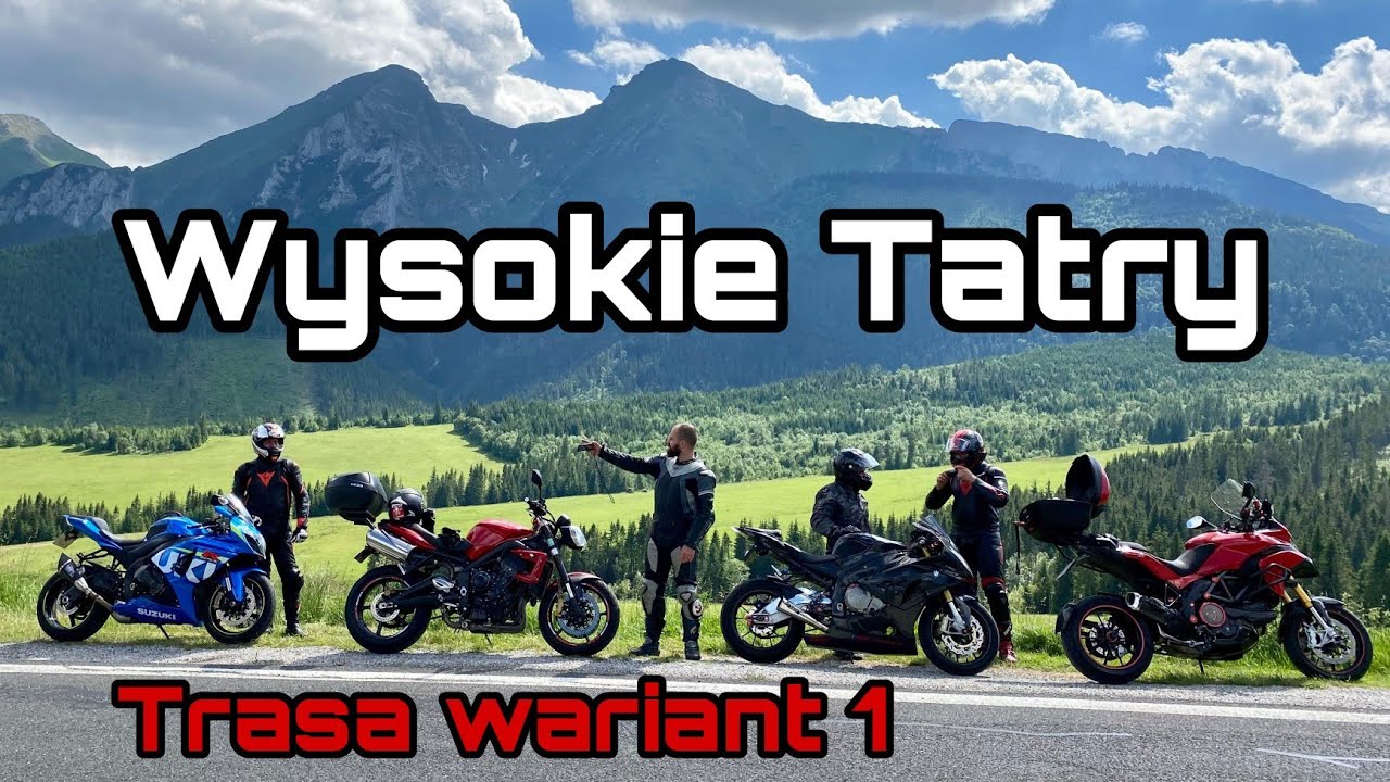 Wysokie Tatry Motocyklem | Propozycja trasy | Wariant 1 | S3O7 #motovlog