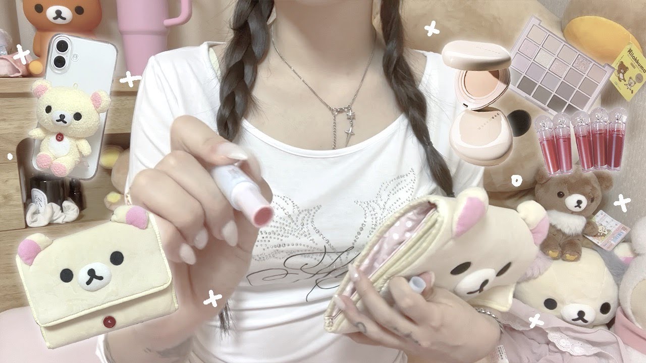 ‧˚*. 카메라에 메이크업. . . ASMR .*˚‧
