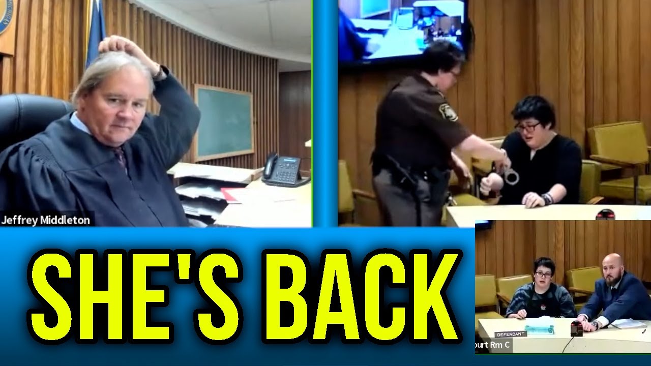 SHE’S BACK! Meth Addict Mom Gets Locked Up in Judge Middleton’s Court