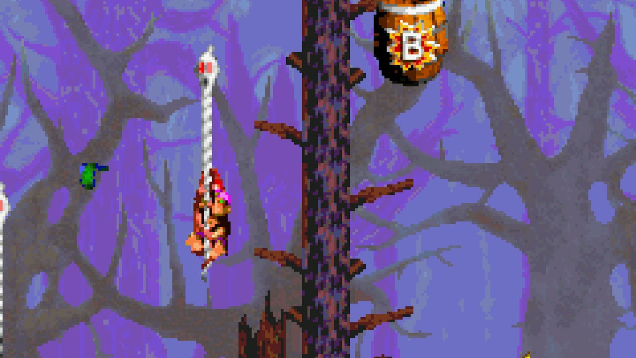 Donkey Kong Country 2 (GBA) - Gloomy Gulch - Ghostly Grove