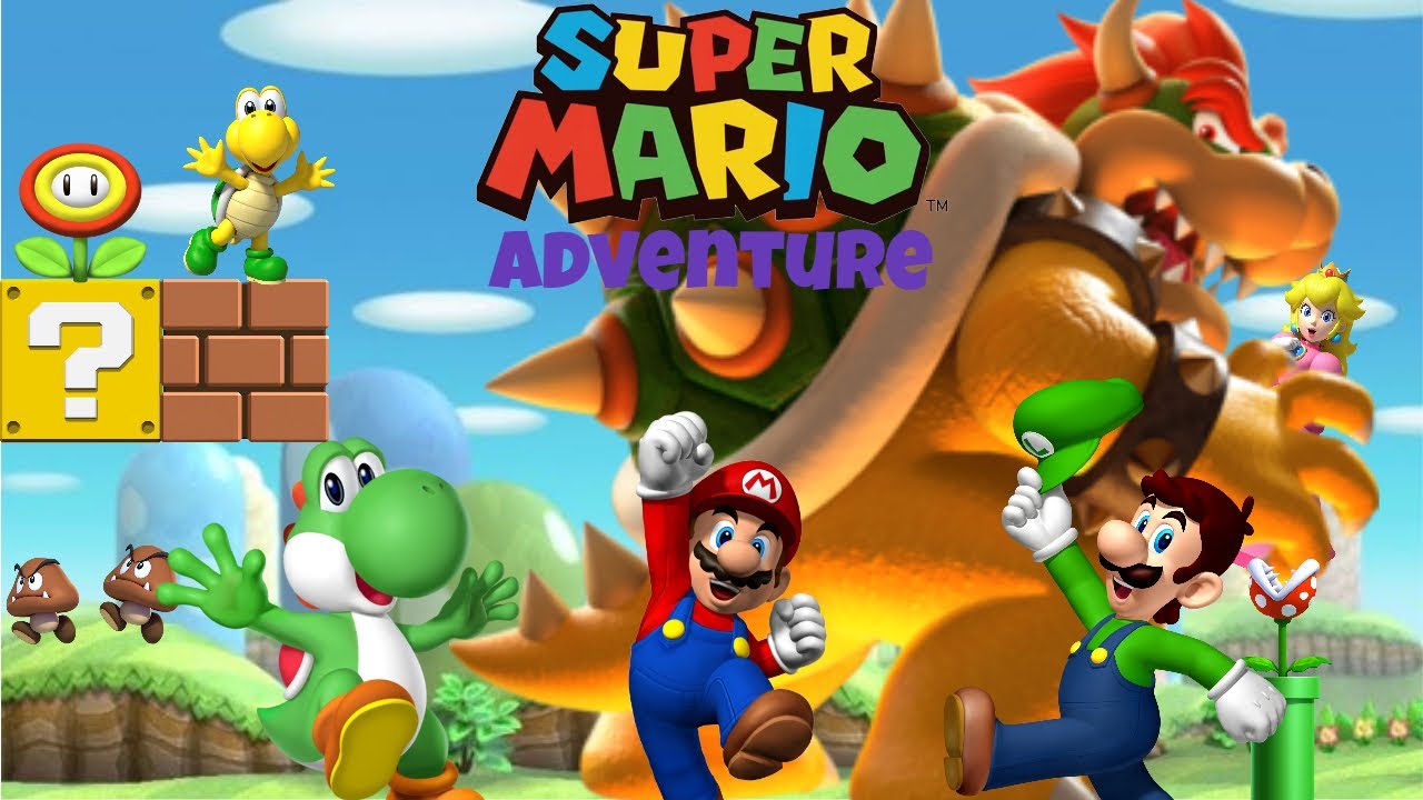 Super Mario Bros. Adventure! (Stop-Motion)
