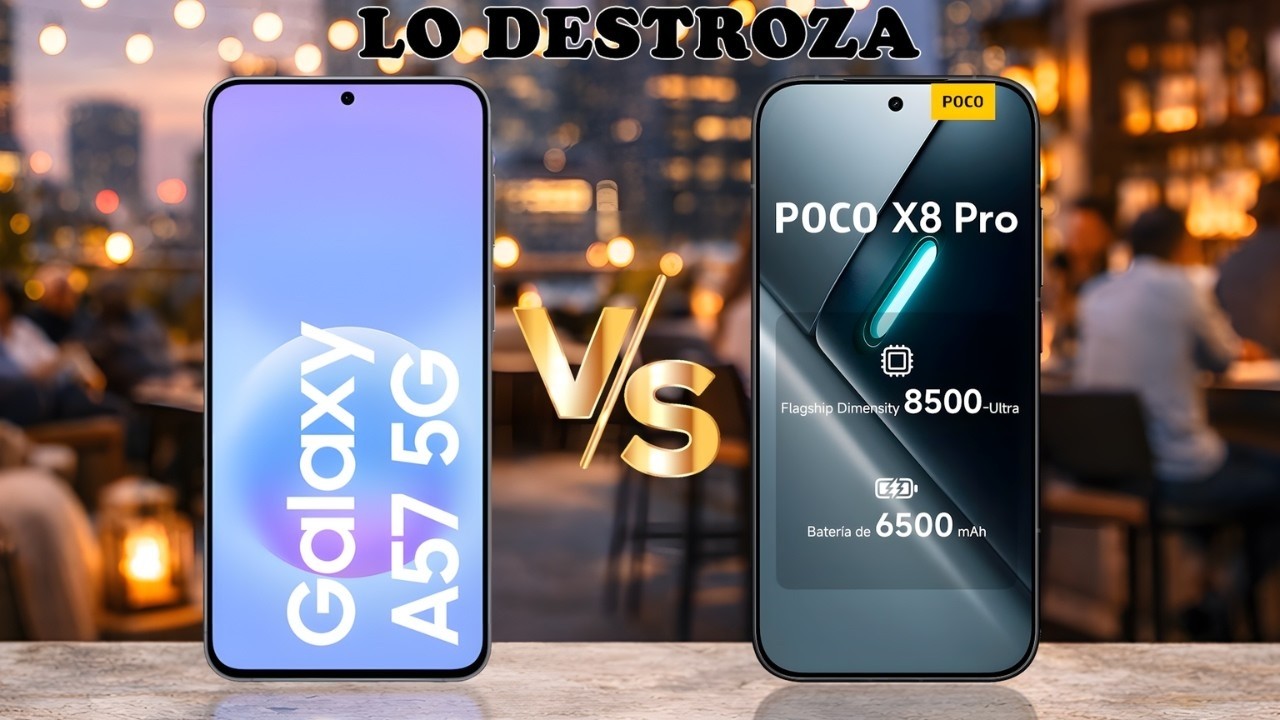 Samsung Galaxy A57 против Poco X8 Pro
