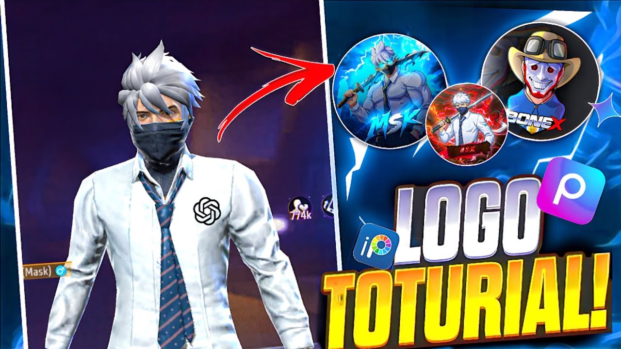 How To Create📈Gaming Logo Like @zoroffxx  And @BONEX4_FF || BONEX KI TARAH GAMING LOGO KAISE BNAYE 💯