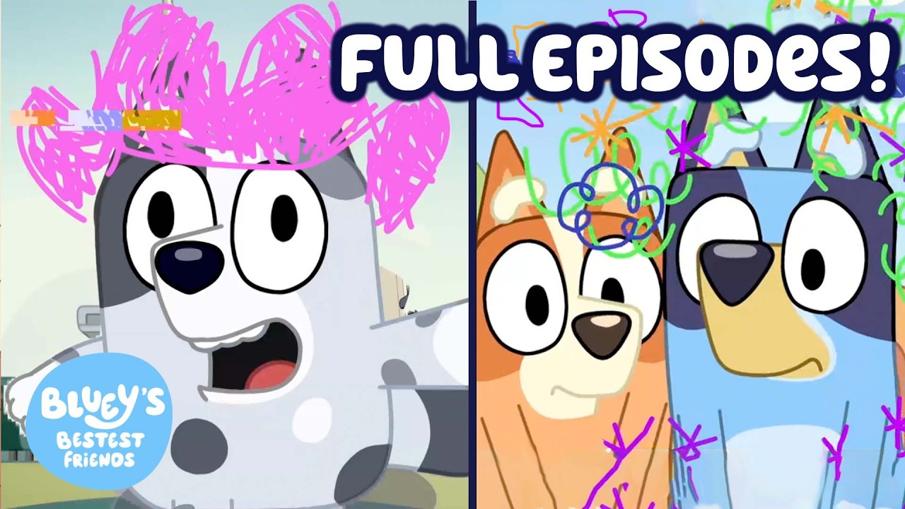Muffin Being Extra For 25 Minutes ✨ | Full Episodes | Bluey's Bestest Friends - Official Channel