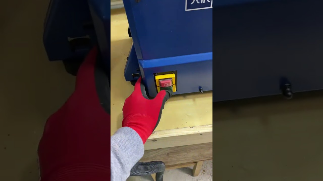 Unboxing y prueba de  la Regruesadora /cepilladora Scheppach HMS 850