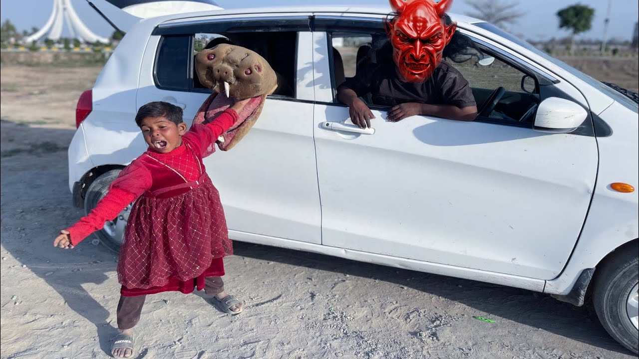 Bhoot car wala aur fake snake 🐍