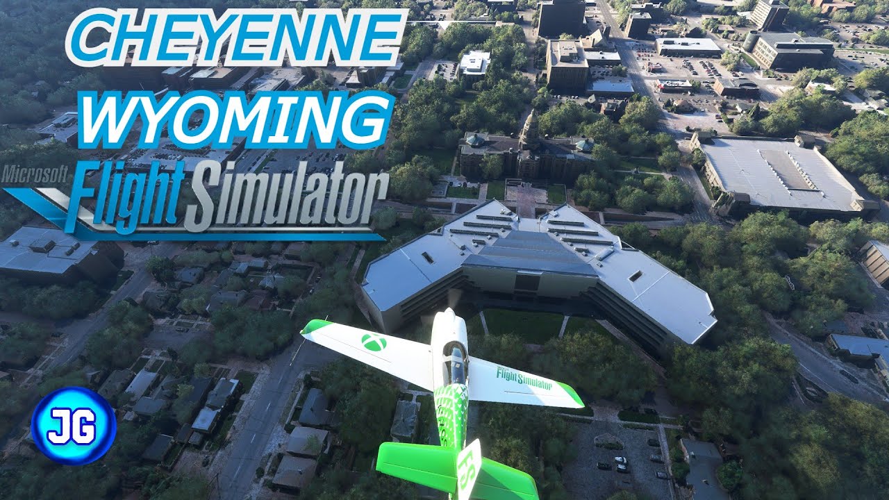 Cheyenne, Wyoming - Microsoft Flight Simulator - Xbox Series X - Capitol City