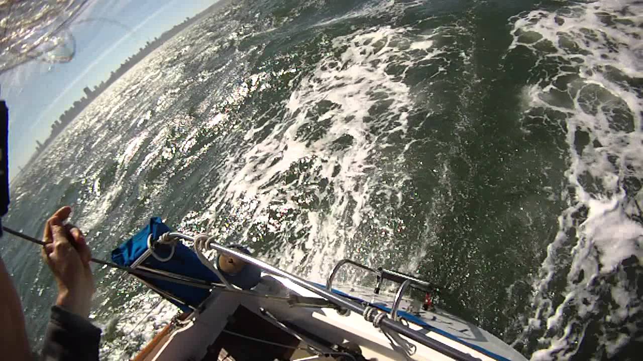 Tartan 30 sailing SF bay