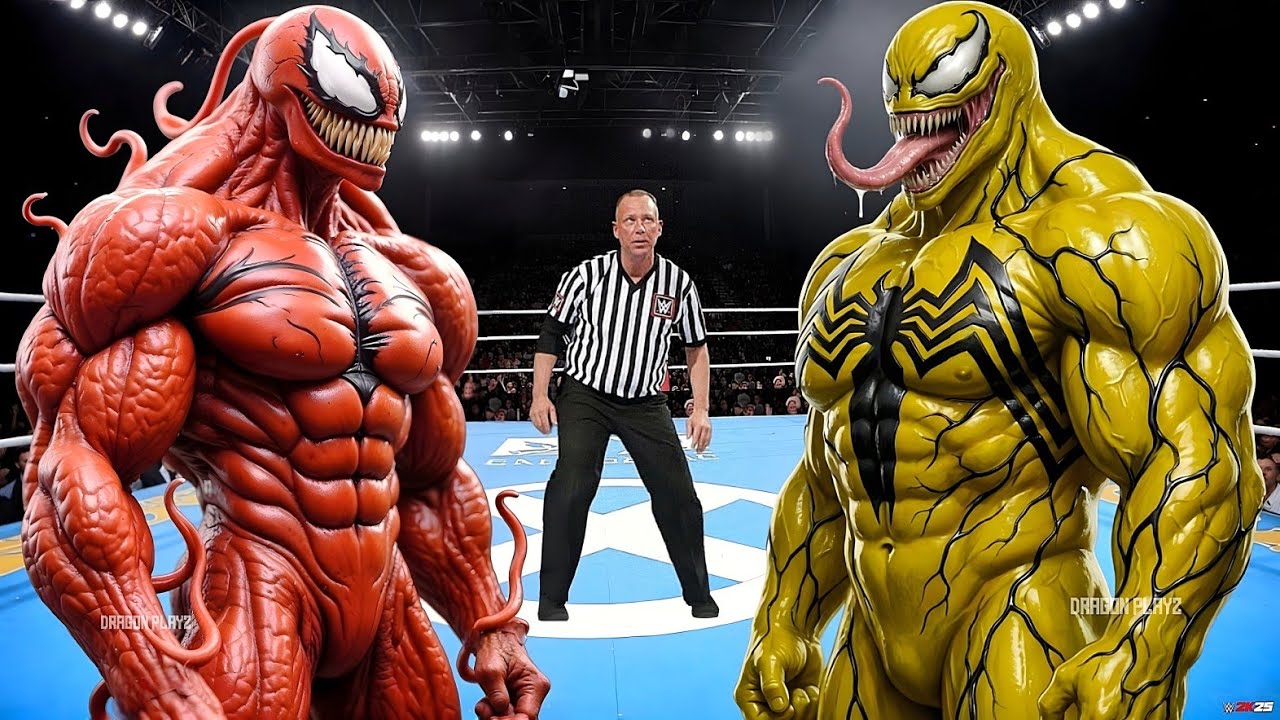 CARNAGE VS YELLOW VENOM - EPIC BATTLE