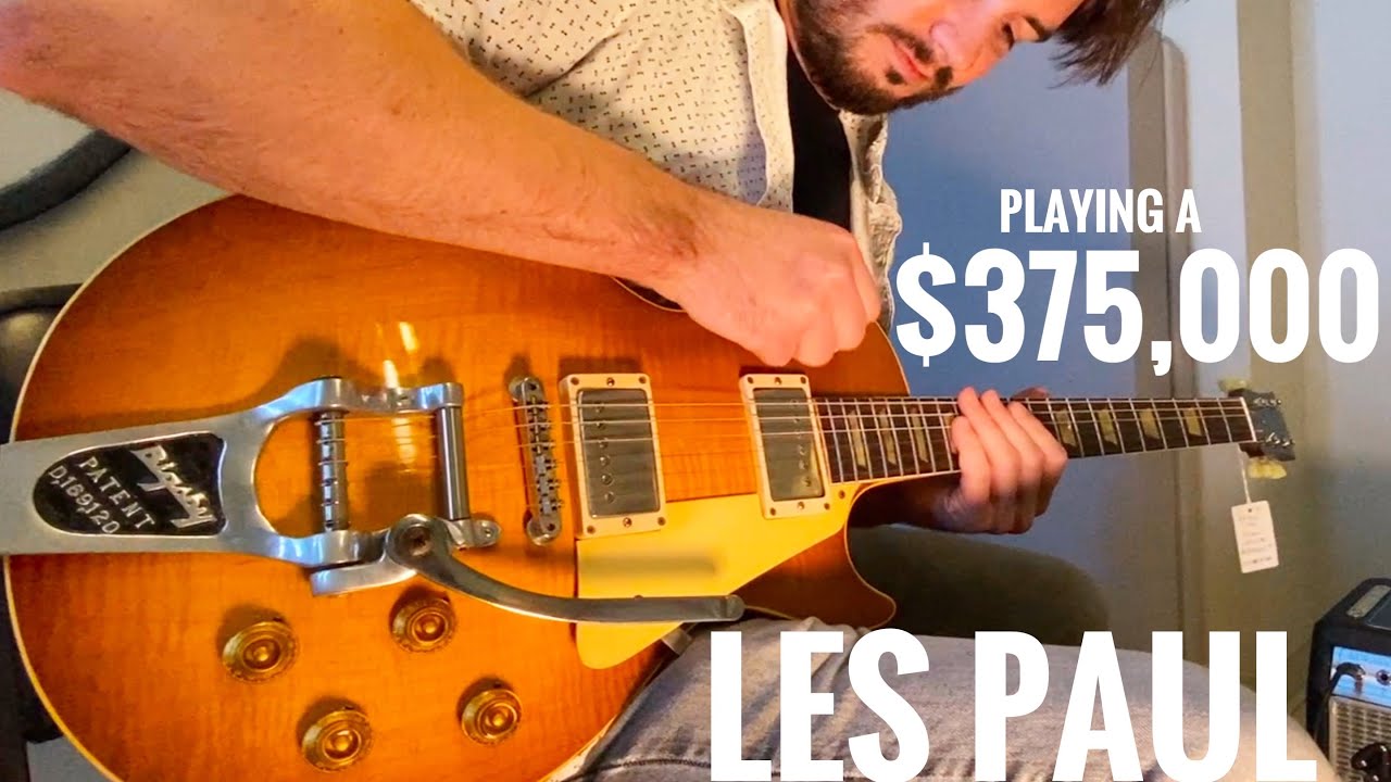 1959 Gibson Les Paul with Factory Bigsby // $375,000 Guitar
