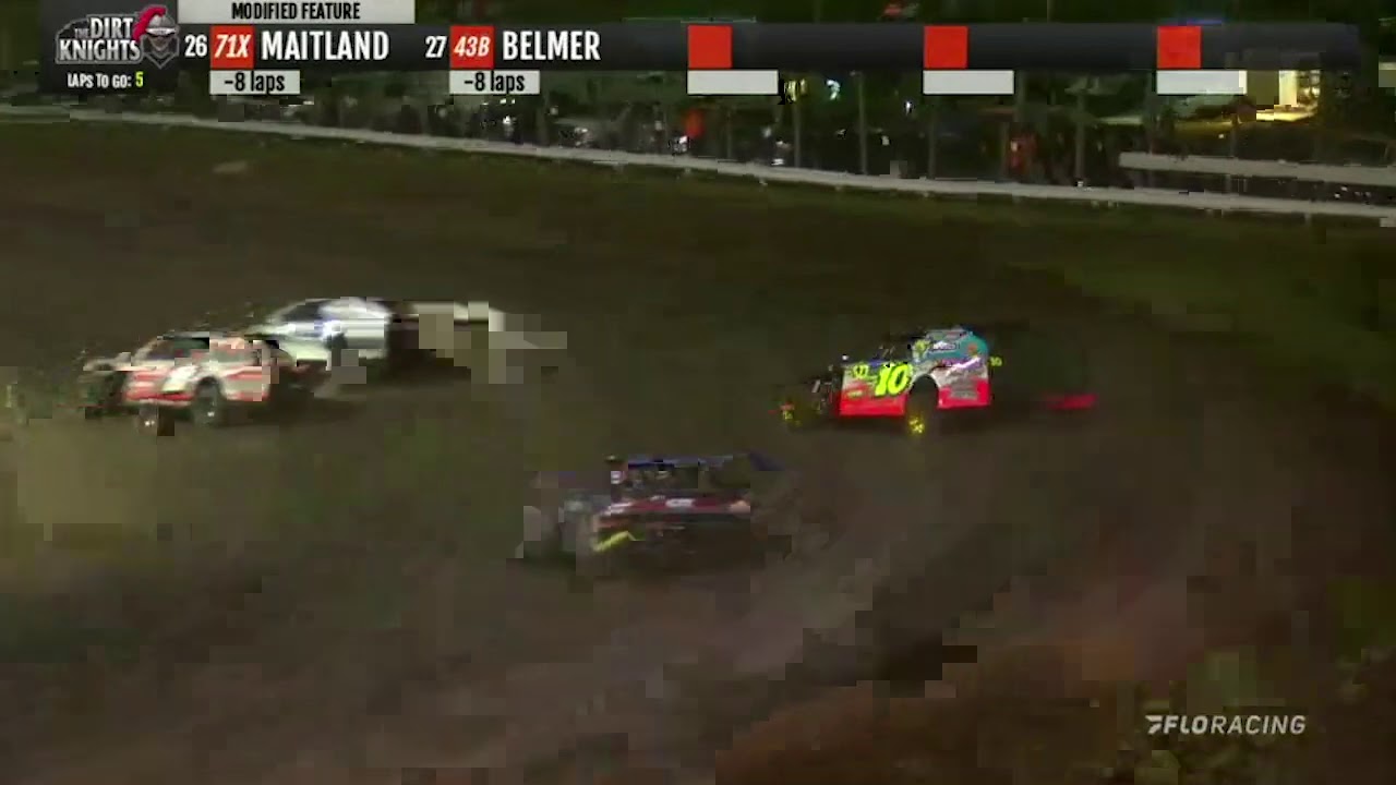 HIGHLIGHTS: IMCA Dirt Knights Feature | Benton County Speedway 8.6.2020