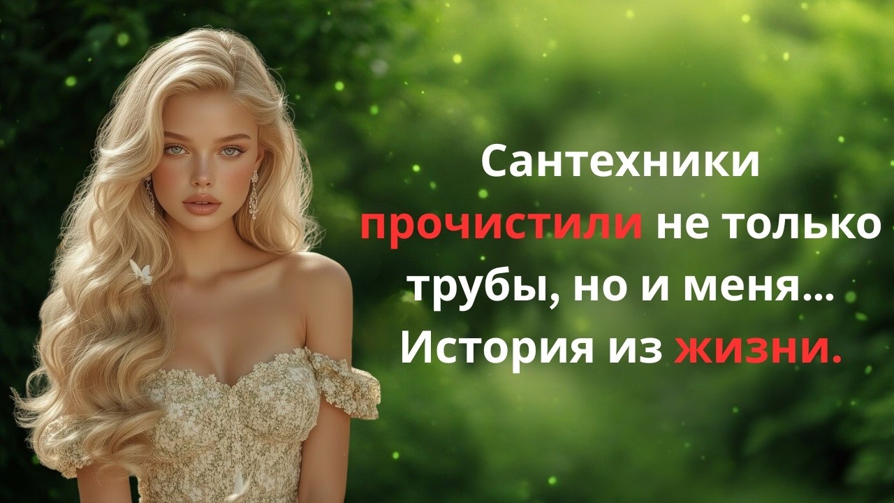 Сантехники прочистили не только трубы, но и меня… История из жизни.