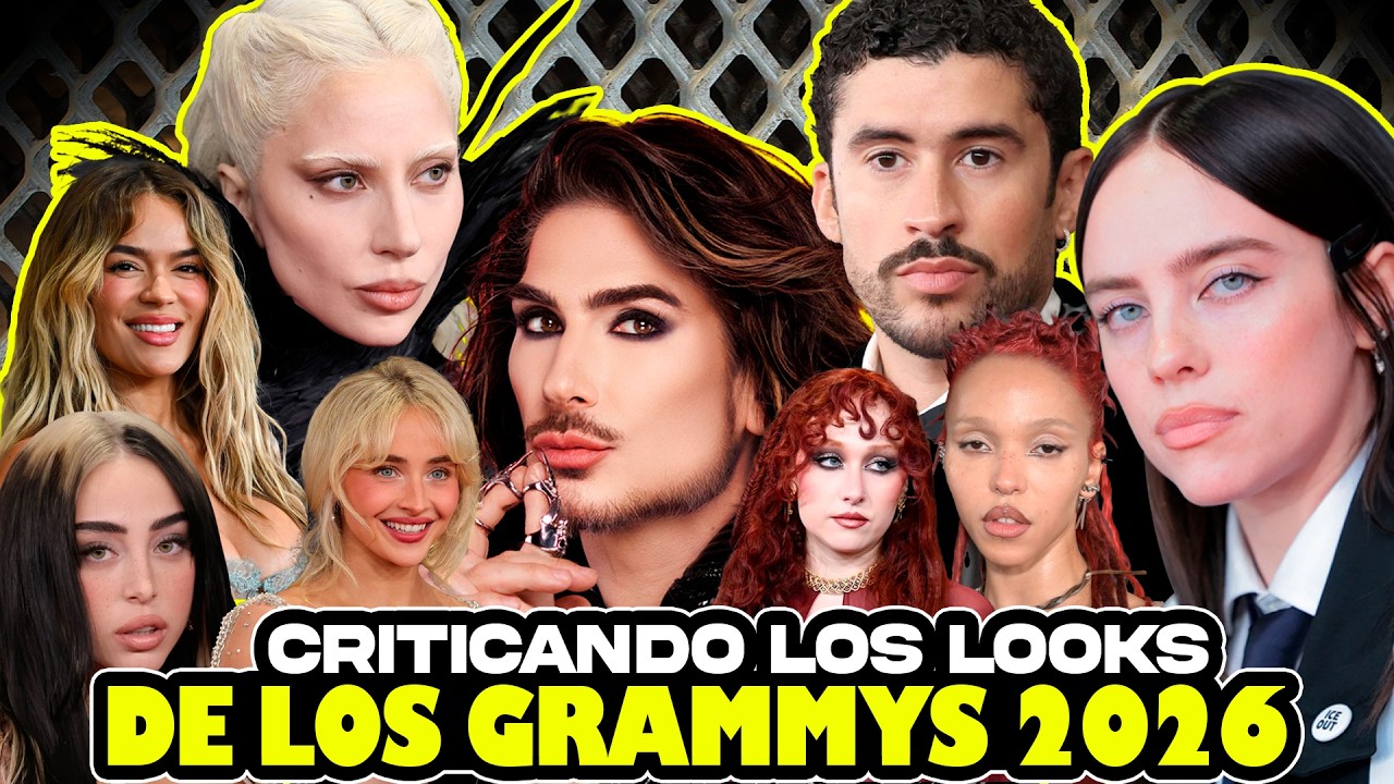 CRITICANDO LOS LOOKS Y MAQUILLAJE DE LOS GRAMMYS 2026
