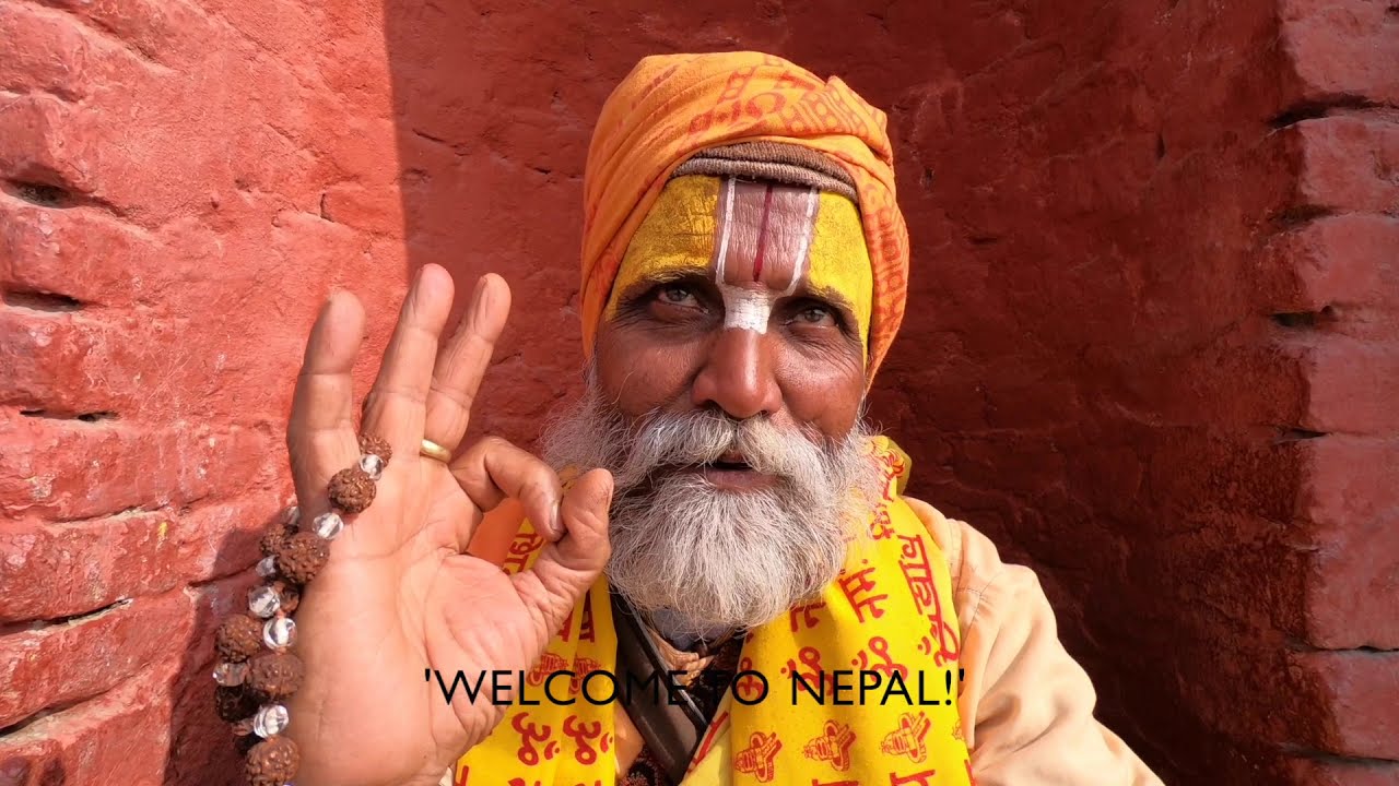 NEPAL Başkenti KATMANDU'da Kutsal Törendeyim