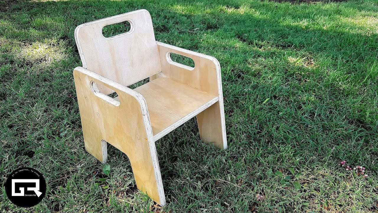 SILLA PARA NIÑOS DE MADERA / CHILDREN'S CHAIR