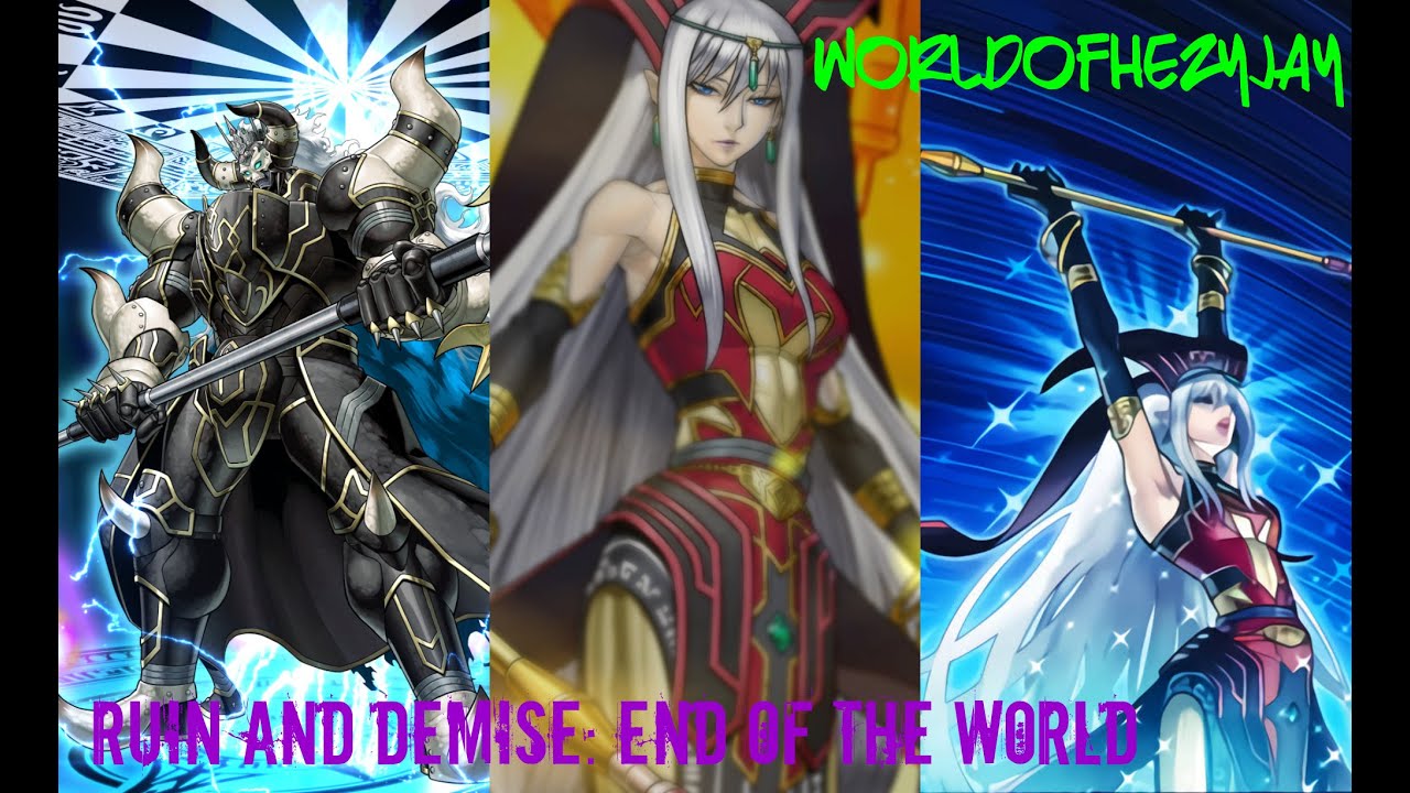 YuGiOh Master Duel - Ruin and Demise: End of The World Deck (October 2023 Duelist Cup)
