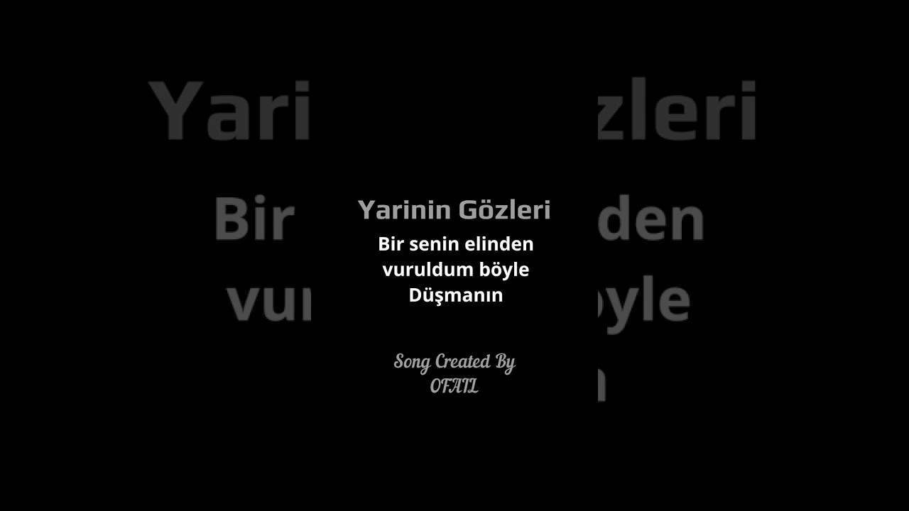 Yarinin Gözleri