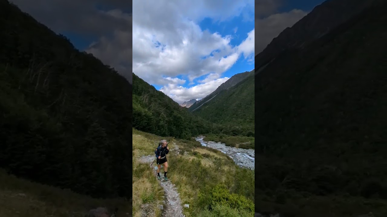 On the Blue Lake Track climbing towards Blue Lake / Rotomairewhenua #teararoa #newzealand #hiking