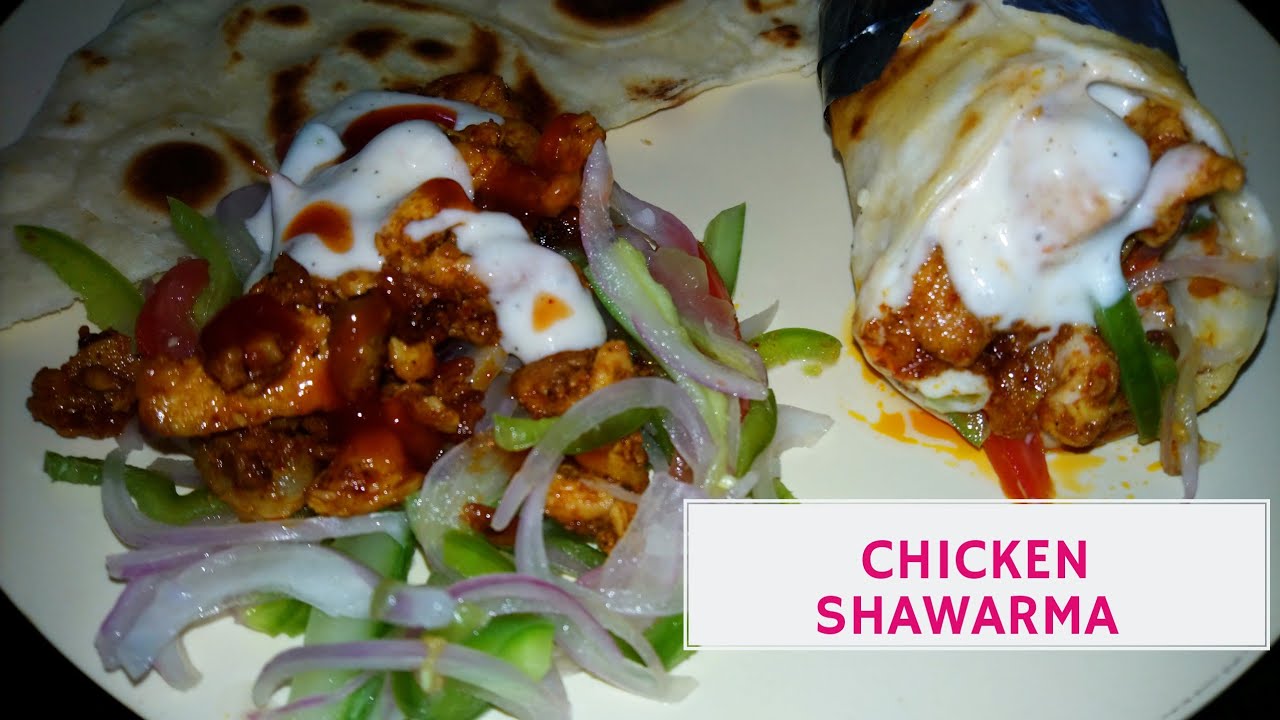 Chicken Shawarma || Homemade ade Chicken Shawarma || Pita bread recipe || Tahini sauce recipe