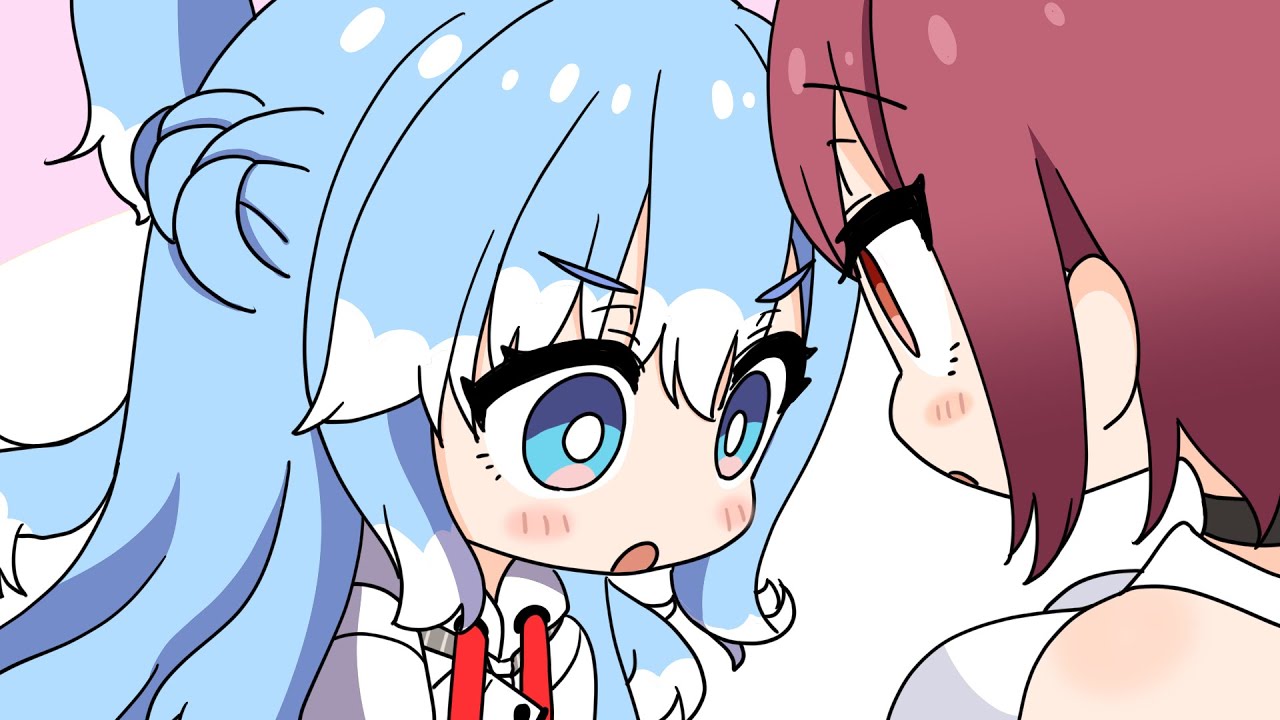 【手描き】マリン船長のぺぇがすっごく気になるコボ【宝鐘マリン/Kobo Kanaeru/ホロライブ/切り抜き漫画】