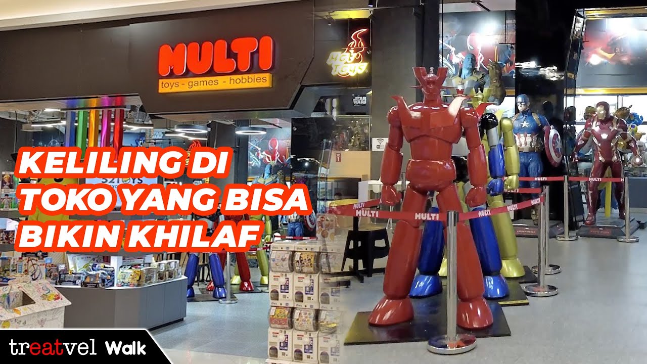 Keliling di MULTI Toys Mall of Indonesia, lebih besar, lebih lengkap, lebih khilaf