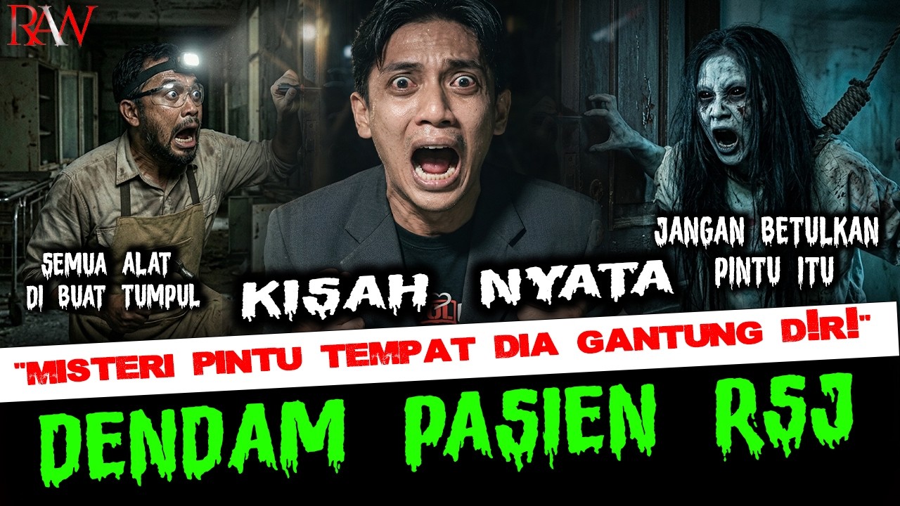 KISAH NYATA !!!TUKANG KUSEN DITEROR HANTU RSJ |RYAN AGUS WIDODO