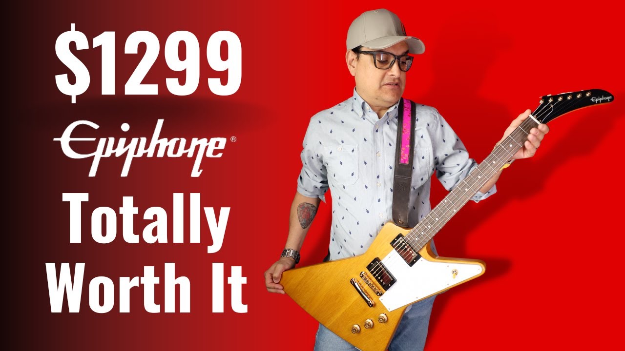 The $1299 Korina Epiphone Explorer is TOTALLY worth it