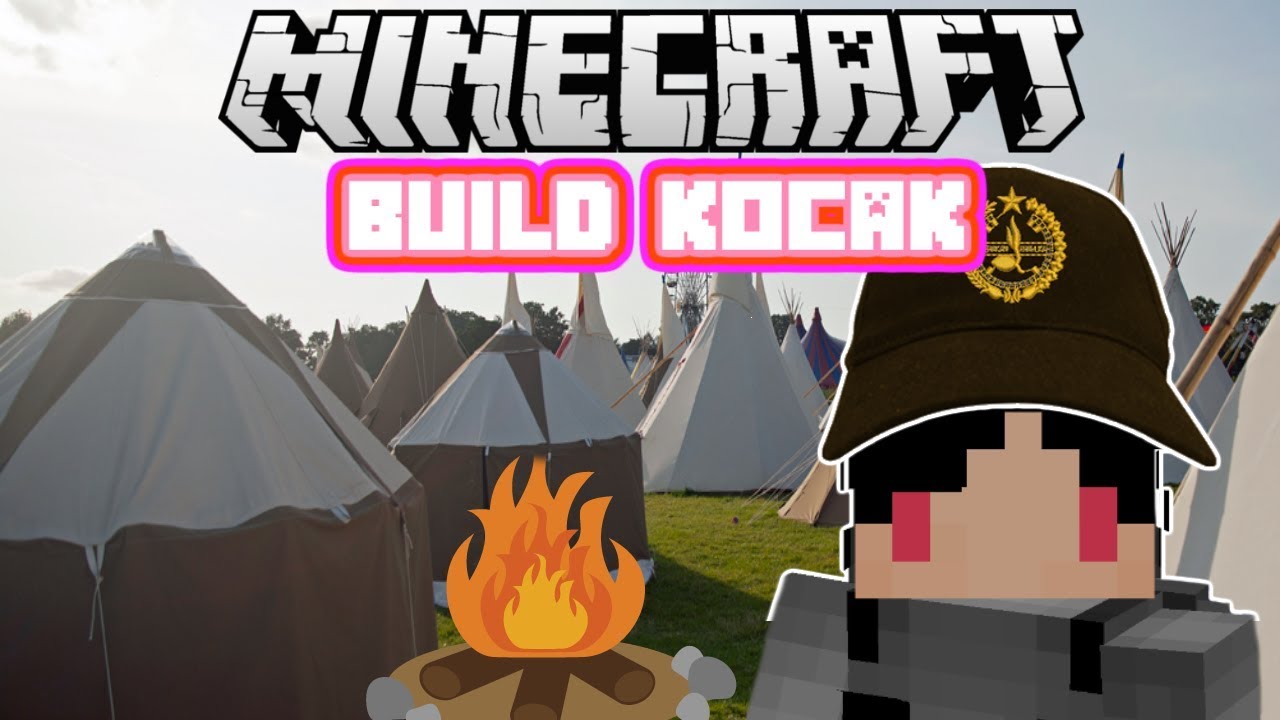 Minecraft Indonesia - Build Kocak (42) - Perkemahan!