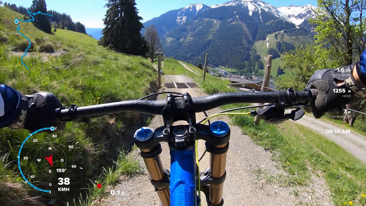 Saalbach-Hinterglemm: Monti-Line 2019 (ex Milka-Line) mit GPS