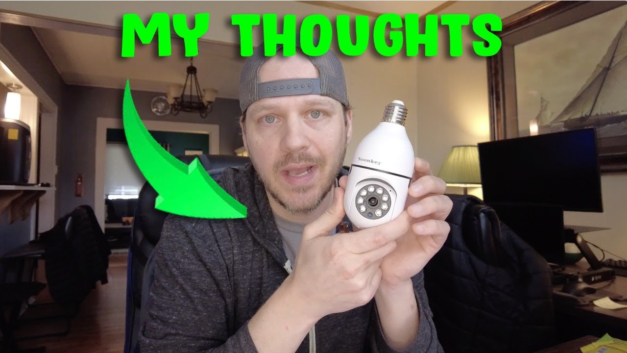 Noonkey 2K/3MP Light Bulb Security Camera Review