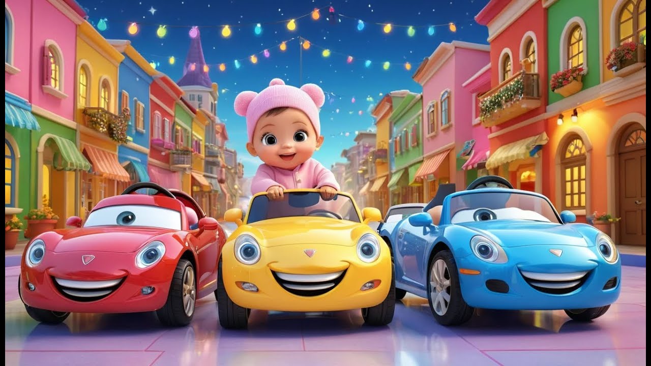 Learn Colors with Cars | Fun Learning & Action Song for Toddlers