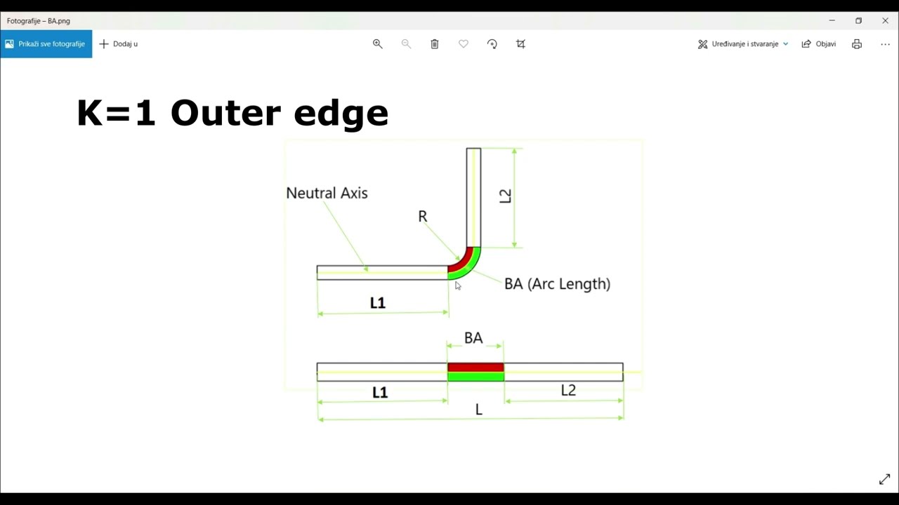 Solidworks Tutorial - Sheet Metal: Bend Allowance