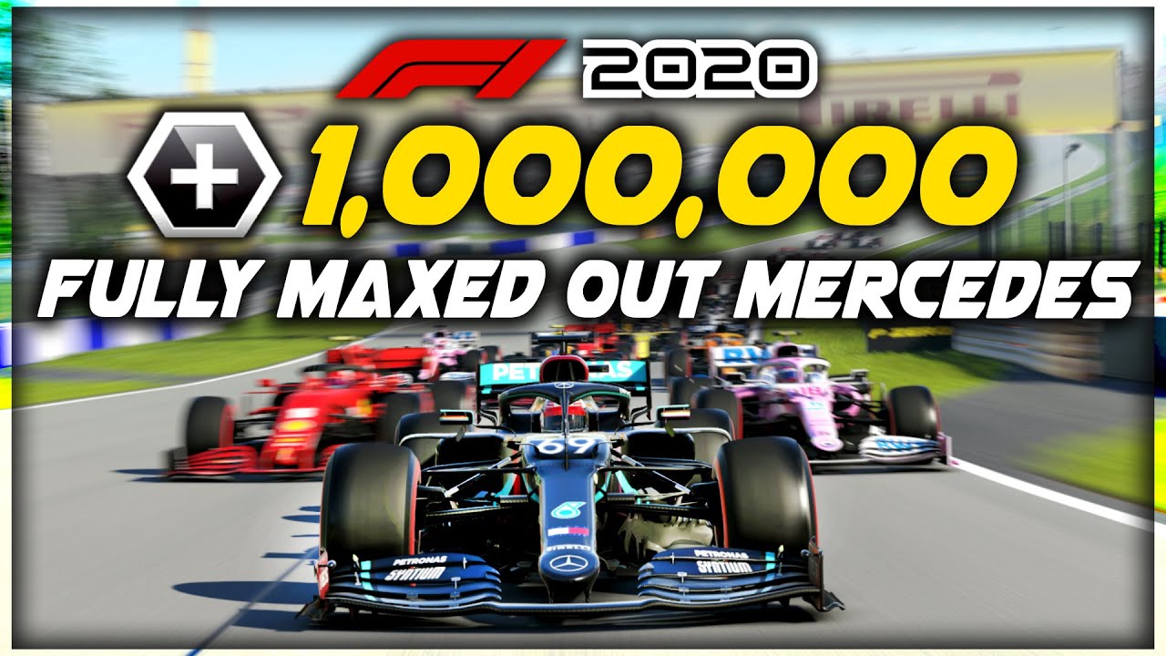 MAXED OUT MERCEDES IN F1 2020 CAREER MODE IS A BEAST! | F1 2020 Game Experiment