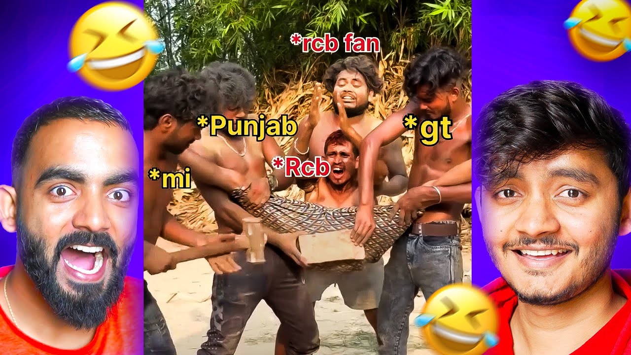 Try Not to Laugh Challenge 🤣 RCB memes 🤣 Meme Reaction with @BnfTV
