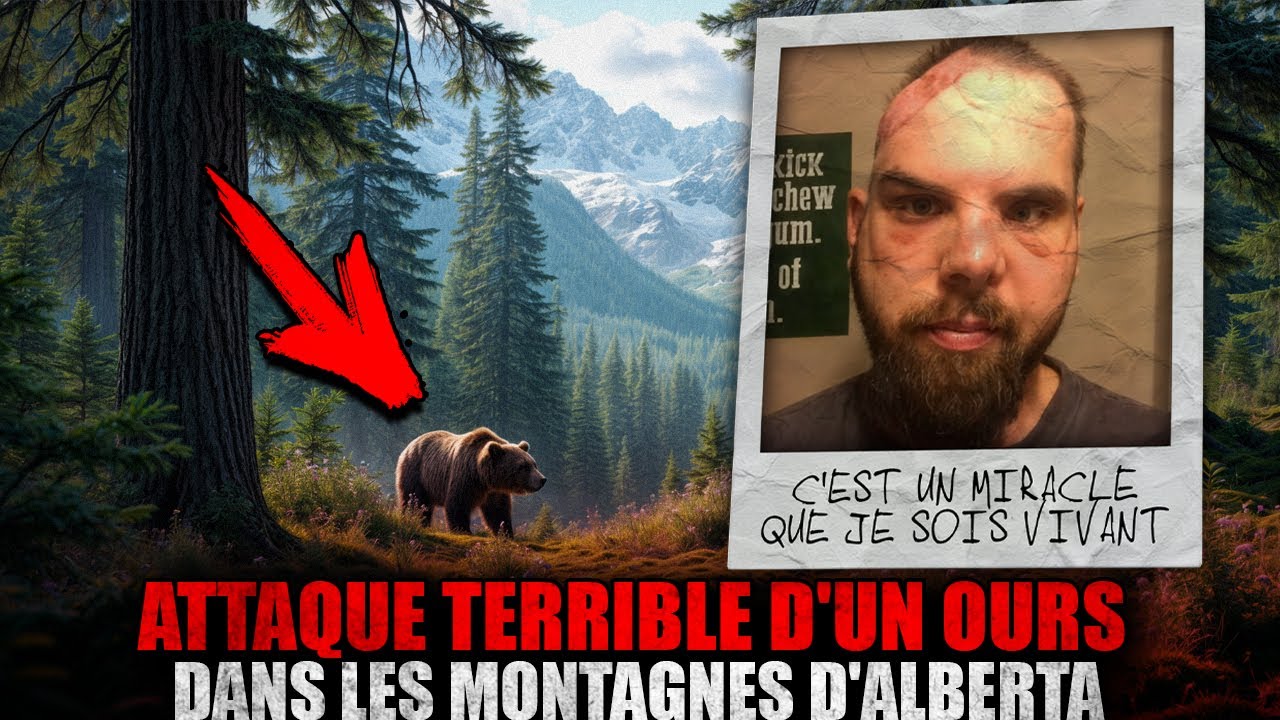 ATTAQUE CHOQUANTE D'UN GRIZZLY ! Que s'est-il passé avec Jeremy Evans ? Histoires de survie